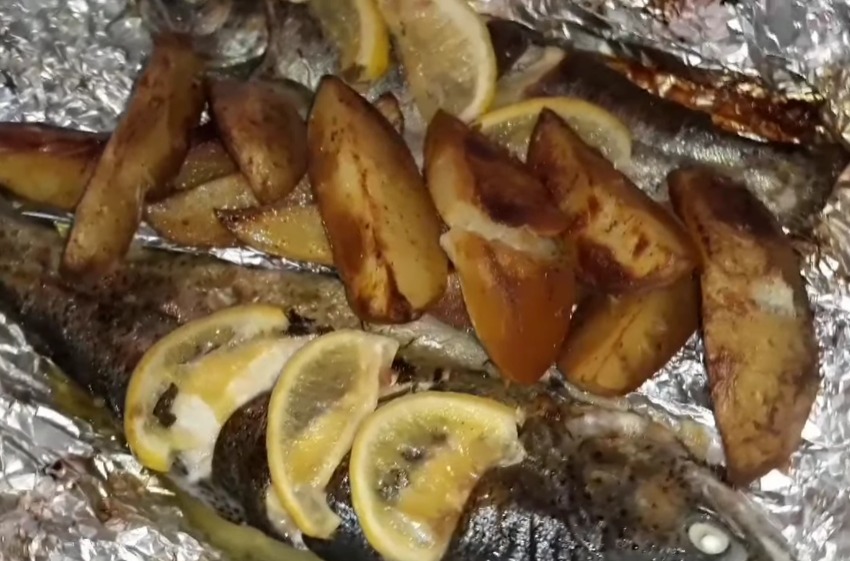 Riba u foliji foto: youtube printscreen