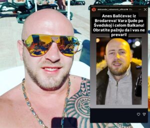 Anes Balićevac foto: društvene mreže